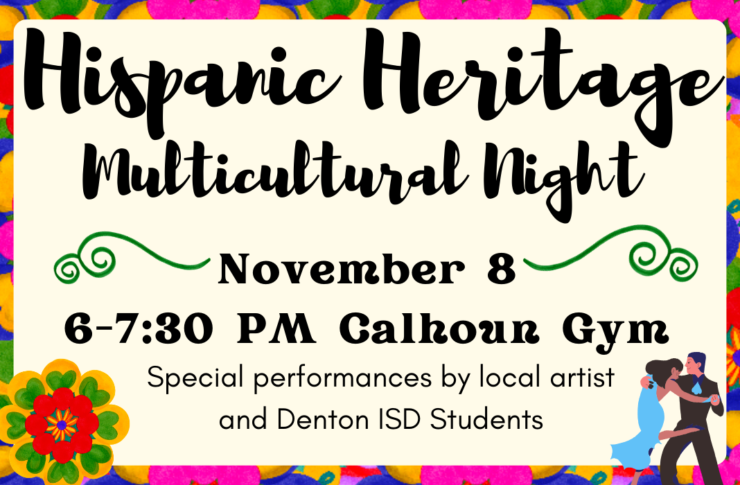 Hispanic Heritage Night Flyer